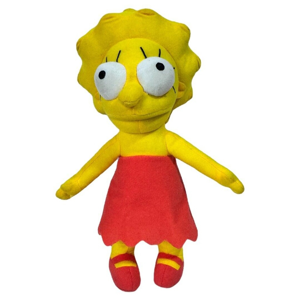 The Simpsons Lisa Simpson Plush Stuffed Toy 2016 20th Century Fox Matt Groening
